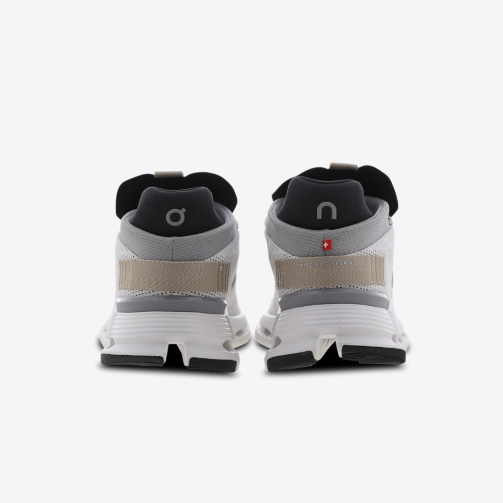 ON Running Cloudnova Women Shoes Size 8 White Sand - Picture 3 of 12